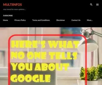 Multiinfos.com(Multiinfos) Screenshot