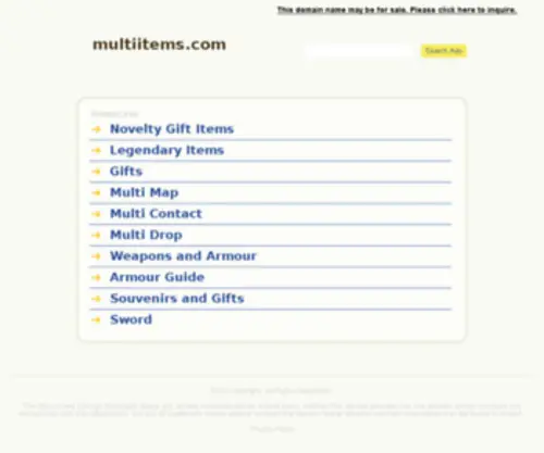 Multiitems.com(Multiitems) Screenshot