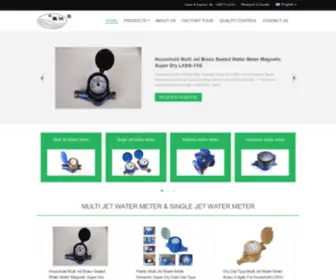 Multijetwatermeter.com(Quality Multi Jet Water Meter & Single Jet Water Meter Manufacturer) Screenshot