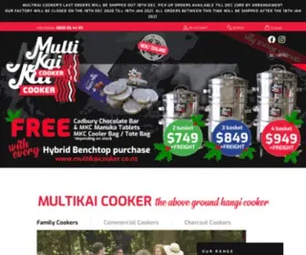 Multikaicooker.co.nz(MultiKai multi function hangi cookers New Zealand & Australia) Screenshot