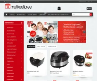 Multikeetja.ee(Parim valik multifunktsionaalseid toiduvalmistajaid) Screenshot
