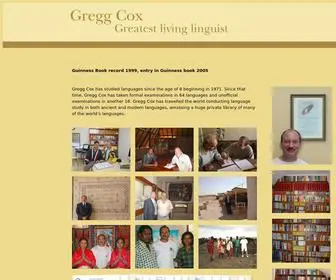 Multilanguage.org(Gregg Cox) Screenshot