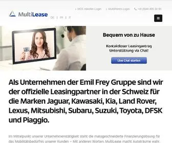 Multilease.ch(MultiLease AG) Screenshot