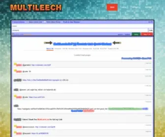 Multileech.net(MultiLeech-Kalitenin Tek Adresi) Screenshot