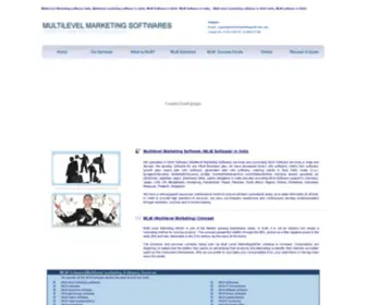 Multilevelmarketingsoftwares.com(MultiLevel Marketing software India) Screenshot