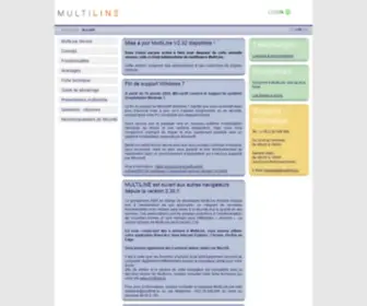 Multiline.lu(Accueil) Screenshot