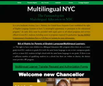 Multilingualnyc.org(Multilingualnyc) Screenshot