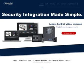 Multilinksecurity.com(Multilink Security) Screenshot