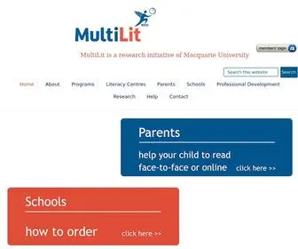 Multilit.com(Home) Screenshot