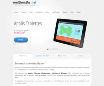 Multimaths.net(Mathématiques) Screenshot