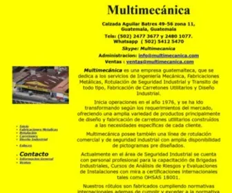 Multimecanica.com(Multimecanica) Screenshot