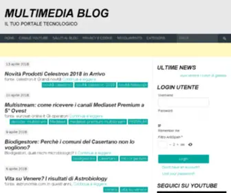 Multimediablog.info(Multimedia Blog) Screenshot