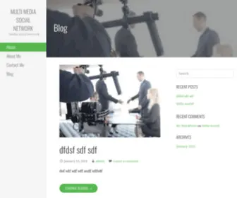 Multimediasocialnetwork.com(站点创建成功) Screenshot