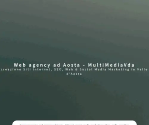 Multimediavda.com(Creazione siti internet Aosta) Screenshot