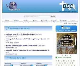 Multimedios.org(La Biblioteca Electrónica Cristiana) Screenshot