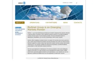 Multinet.net(Multinet Group is an Emerging Markets Pioneer) Screenshot