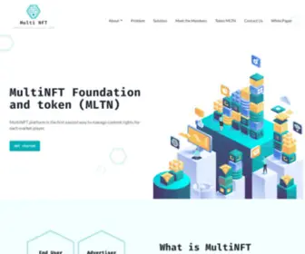 Multinft.org(MultiNFT platform) Screenshot