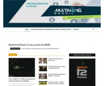 Multinivel-Brasil.com(Marketing Multinível Brasil) Screenshot