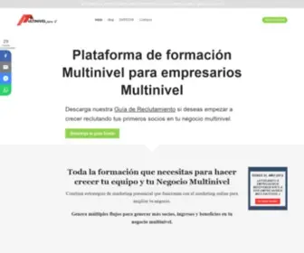 Multinivelparati.com(Plataforma de formaci) Screenshot