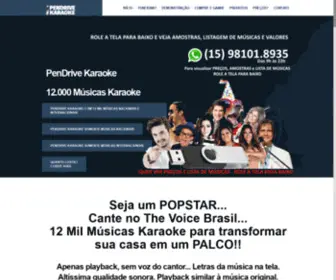 Multioke.com.br(Pendrive Karaoke) Screenshot