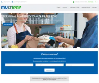 Multipay.com.pl(Kompleksowa obsługa akceptacji instrumentów płatniczych (w tym kart płatniczych)) Screenshot