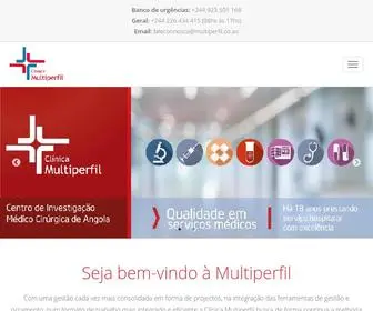 Multiperfil.co.ao(Clínica) Screenshot