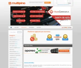 Multipino.pl(Platforma handlowa) Screenshot