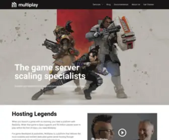 Multiplay.com(Enterprise Game Server Hosting) Screenshot