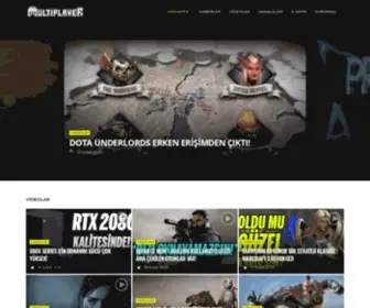 Multiplayer.com.tr(Gaming Sektöründeki Öncü Ekosistem) Screenshot