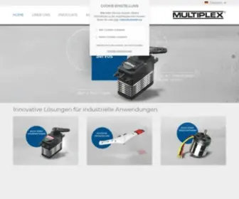 Multiplex-CS.de(Innovative Lösungen für industrielle Anwendungen) Screenshot