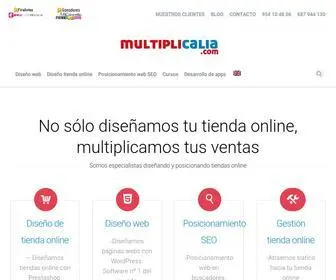 Multiplicalia.com(Diseño web y tiendas online) Screenshot
