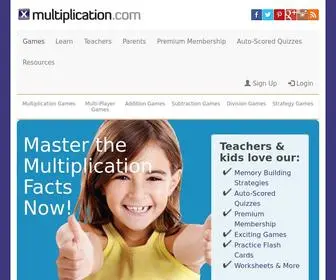 Multiplication.com(Master Multiplication Facts) Screenshot