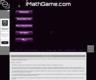 Multiplicationgame.net(Multiplication Games) Screenshot