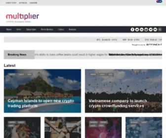 Multipliercrypto.com(Paris Blockchain Summit) Screenshot