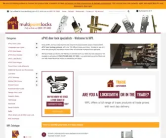 Multipointlocks.co.uk(Order uPVC Door Locks Online) Screenshot