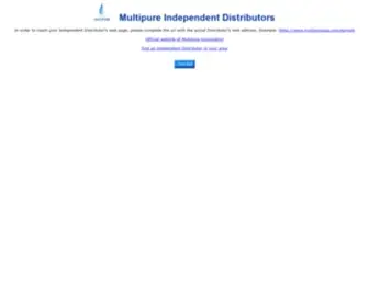 Multipureusa.com(Multipure) Screenshot