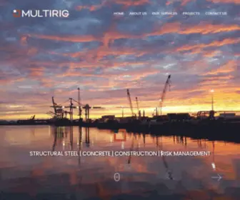 Multirig.com.au(Building and Construction Australia) Screenshot