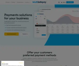 Multisafepay.com(Payment solutions for your business) Screenshot