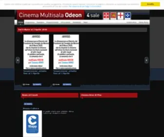 Multisalaodeon.com(Cinema Multisala Odeon di Pisa) Screenshot