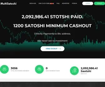 Multisatoshi.com(MultiSatOshi) Screenshot