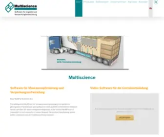 Multiscience.com(Multiscience GmbH) Screenshot