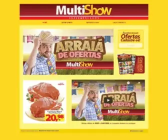 Multishowsupermercados.com.br(MultiShow Supermercados) Screenshot