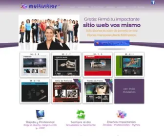 Multisitios.net(Webs autoadministrables) Screenshot