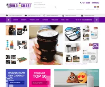 Multismart.nl(De nummer 1 in Gadgets & Cadeau's Multismart) Screenshot