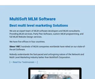 Multisoft.com(MLM Software) Screenshot
