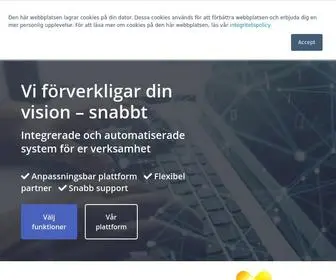 Multisoft.se(Vi förverkligar din vision) Screenshot