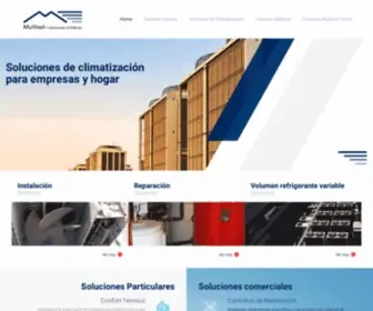 Multisol-Clima.cl(Multisol Soluciones Clim) Screenshot