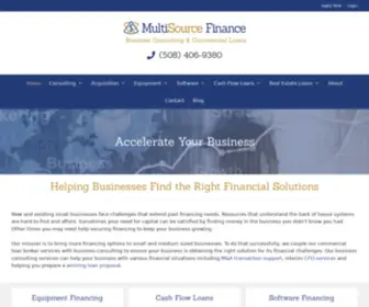 Multisourcefinance.com(Business Consulting) Screenshot