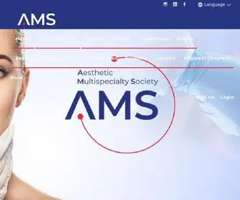 Multispecialtysociety.com(Aesthetic Multispecialty Society) Screenshot