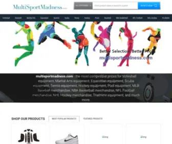 Multisportmadness.com(The most competitive prices for Volleyball equipment) Screenshot